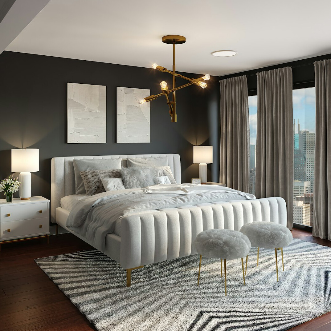 celebrity bedroom design